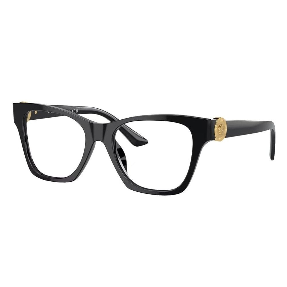 Eyeglasses Versace Women VE3341U GB1 Black Cat-Eye